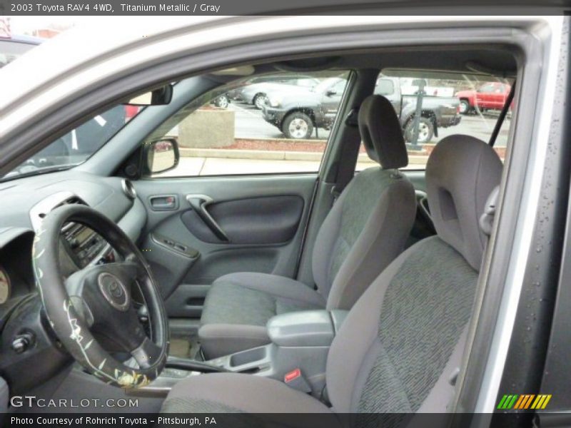 Titanium Metallic / Gray 2003 Toyota RAV4 4WD