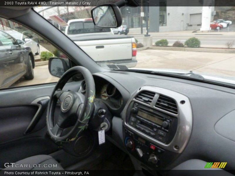Titanium Metallic / Gray 2003 Toyota RAV4 4WD