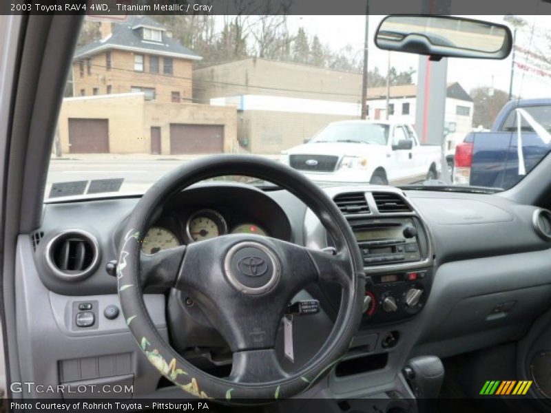 Titanium Metallic / Gray 2003 Toyota RAV4 4WD