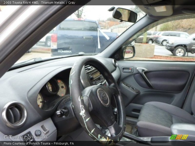 Titanium Metallic / Gray 2003 Toyota RAV4 4WD