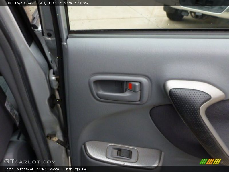 Titanium Metallic / Gray 2003 Toyota RAV4 4WD