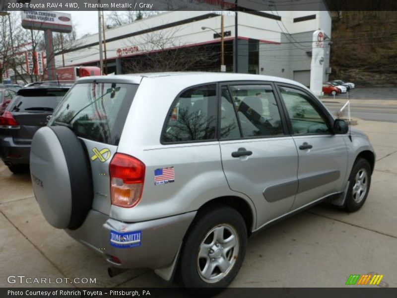 Titanium Metallic / Gray 2003 Toyota RAV4 4WD