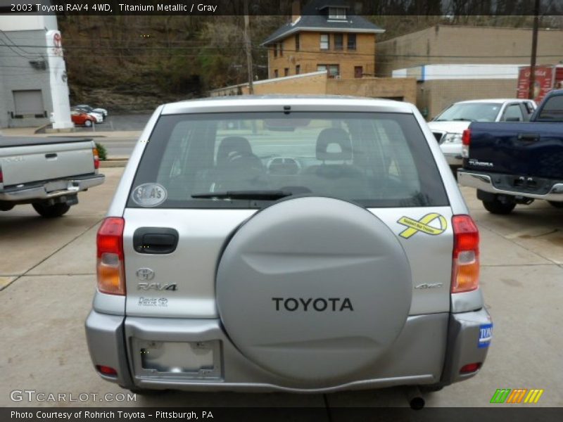 Titanium Metallic / Gray 2003 Toyota RAV4 4WD