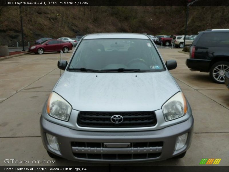 Titanium Metallic / Gray 2003 Toyota RAV4 4WD