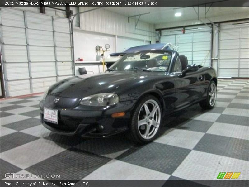 Black Mica / Black 2005 Mazda MX-5 Miata MAZDASPEED Grand Touring Roadster