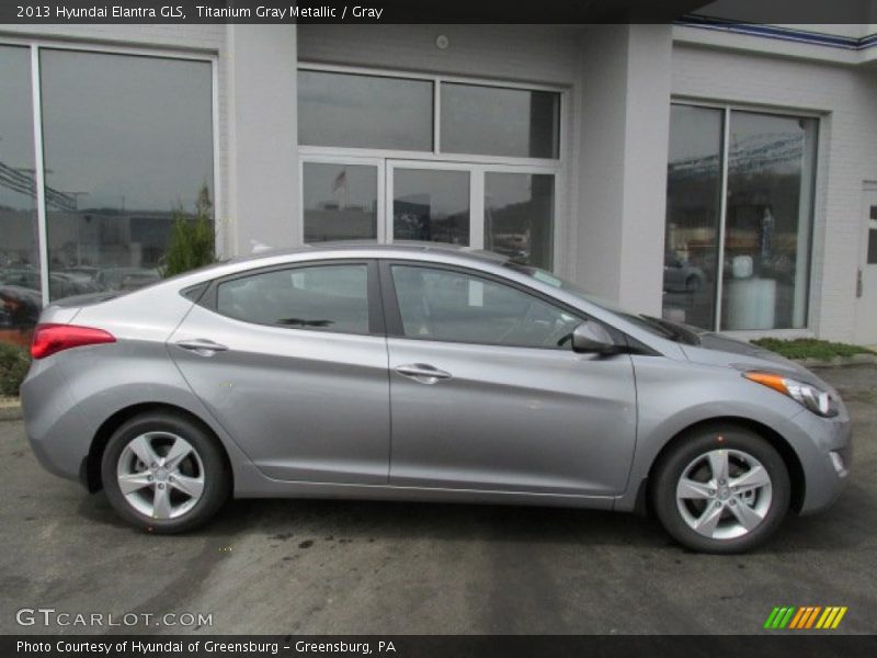 Titanium Gray Metallic / Gray 2013 Hyundai Elantra GLS