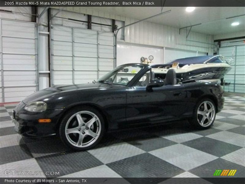 Black Mica / Black 2005 Mazda MX-5 Miata MAZDASPEED Grand Touring Roadster