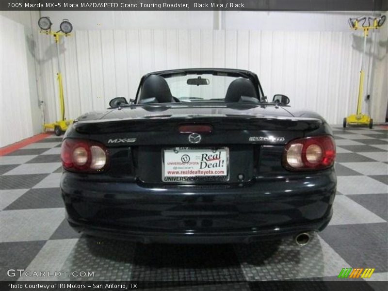 Black Mica / Black 2005 Mazda MX-5 Miata MAZDASPEED Grand Touring Roadster