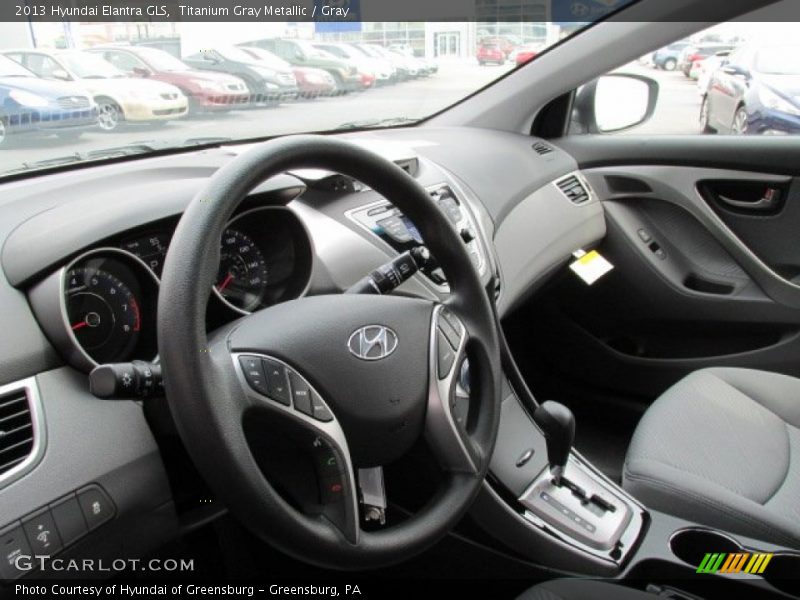 Titanium Gray Metallic / Gray 2013 Hyundai Elantra GLS
