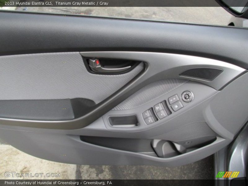 Titanium Gray Metallic / Gray 2013 Hyundai Elantra GLS