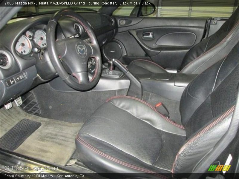 Black Mica / Black 2005 Mazda MX-5 Miata MAZDASPEED Grand Touring Roadster
