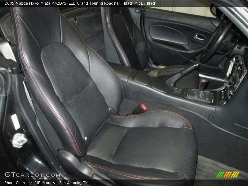 Black Mica / Black 2005 Mazda MX-5 Miata MAZDASPEED Grand Touring Roadster