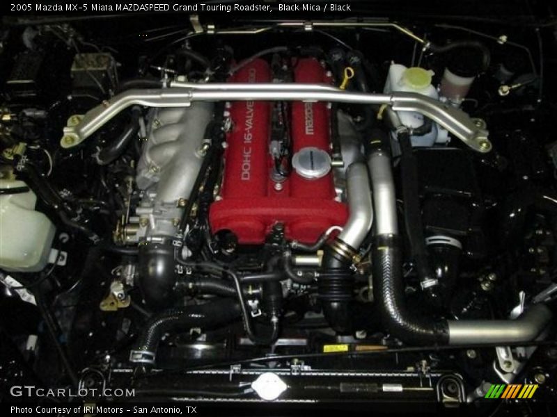 Black Mica / Black 2005 Mazda MX-5 Miata MAZDASPEED Grand Touring Roadster