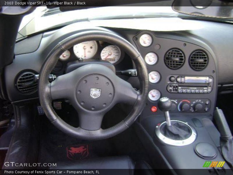 Viper Black / Black 2003 Dodge Viper SRT-10