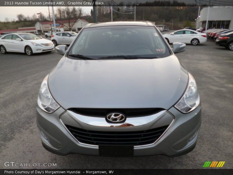 Graphite Gray / Black 2013 Hyundai Tucson Limited AWD