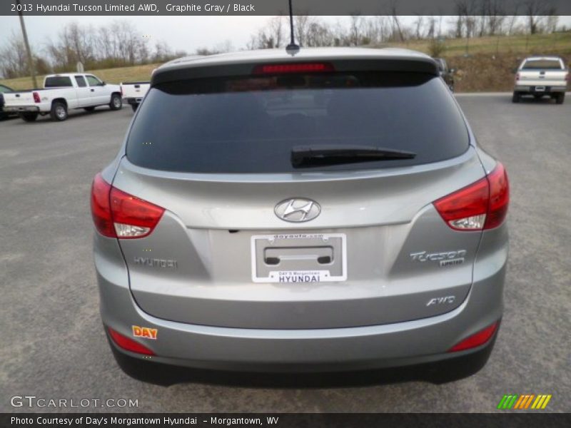 Graphite Gray / Black 2013 Hyundai Tucson Limited AWD