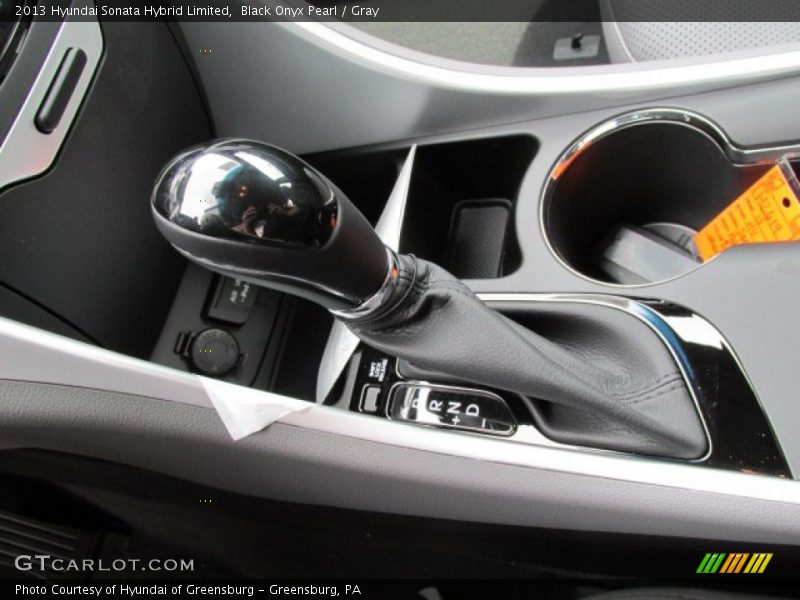  2013 Sonata Hybrid Limited 6 Speed Shiftronic Automatic Shifter