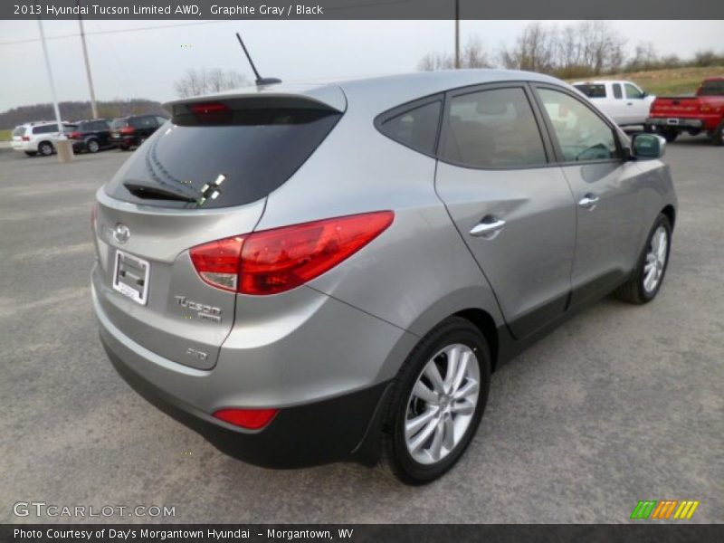 Graphite Gray / Black 2013 Hyundai Tucson Limited AWD