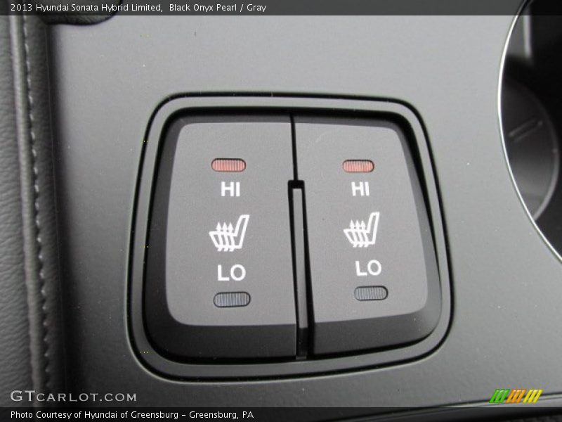 Controls of 2013 Sonata Hybrid Limited