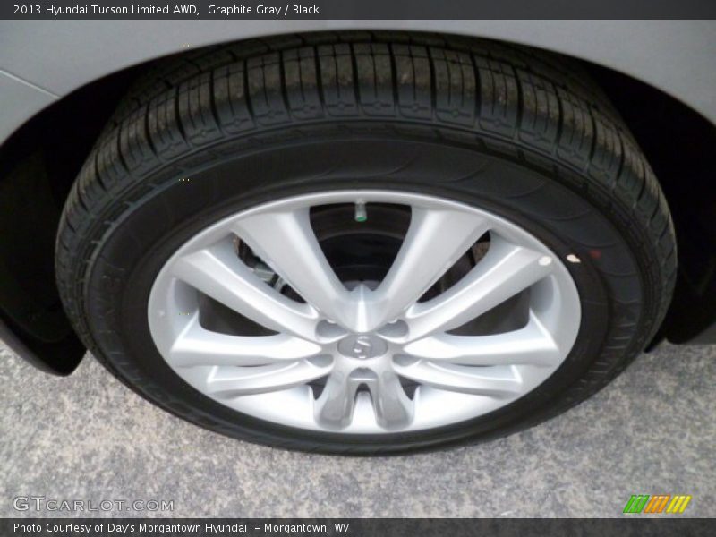 Graphite Gray / Black 2013 Hyundai Tucson Limited AWD