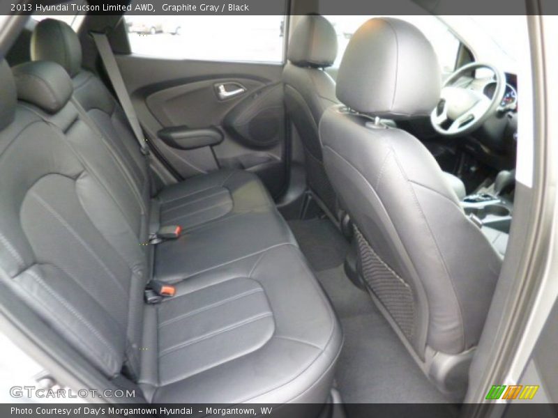 Graphite Gray / Black 2013 Hyundai Tucson Limited AWD