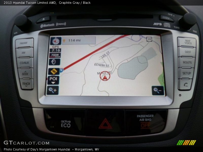 Navigation of 2013 Tucson Limited AWD