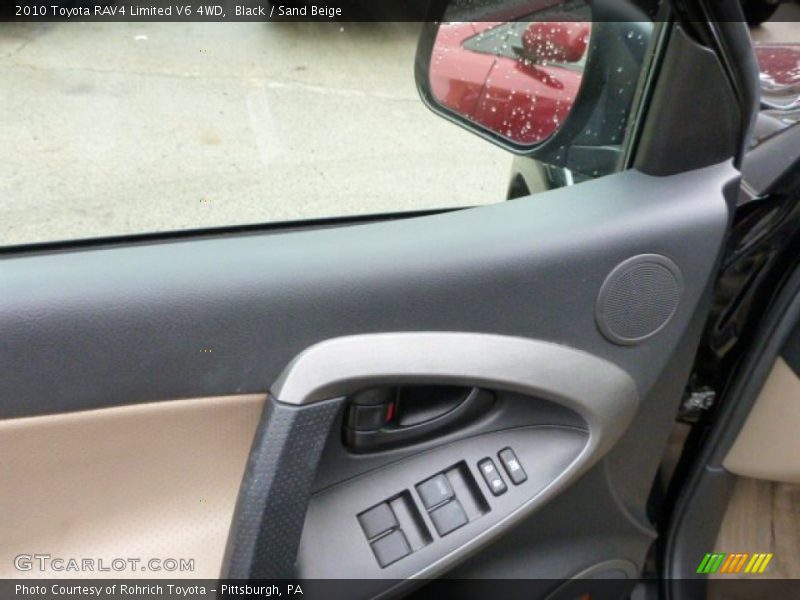 Black / Sand Beige 2010 Toyota RAV4 Limited V6 4WD