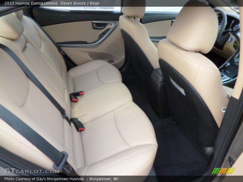 Desert Bronze / Beige 2013 Hyundai Elantra Limited