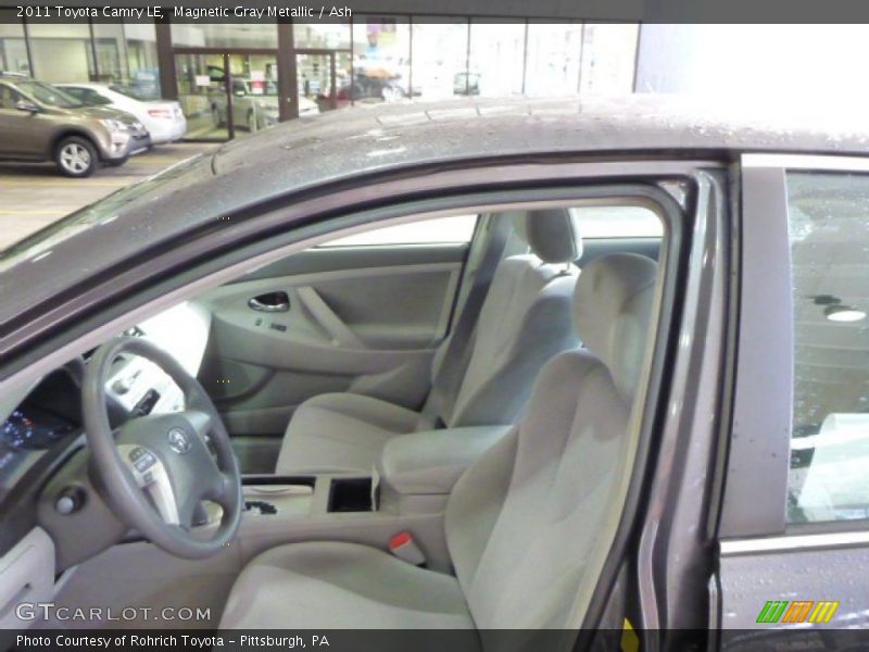 Magnetic Gray Metallic / Ash 2011 Toyota Camry LE