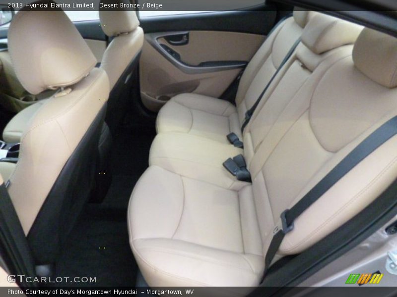 Desert Bronze / Beige 2013 Hyundai Elantra Limited