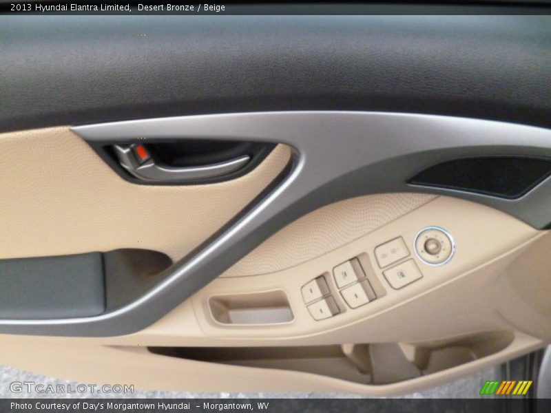 Desert Bronze / Beige 2013 Hyundai Elantra Limited
