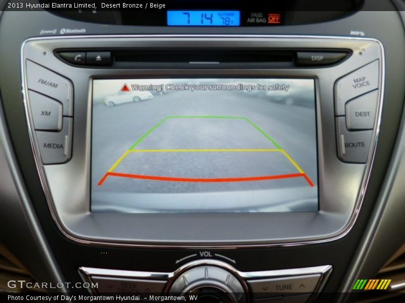 Desert Bronze / Beige 2013 Hyundai Elantra Limited