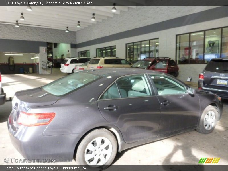 Magnetic Gray Metallic / Ash 2011 Toyota Camry LE