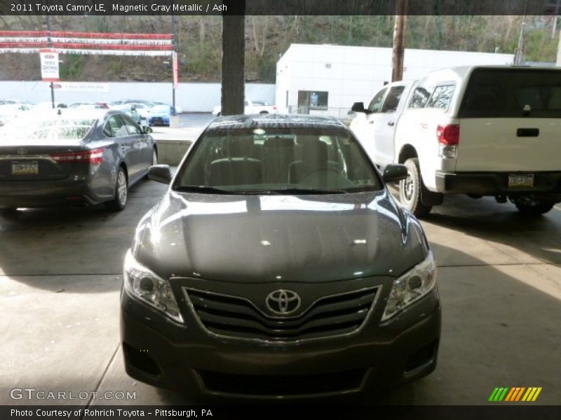 Magnetic Gray Metallic / Ash 2011 Toyota Camry LE