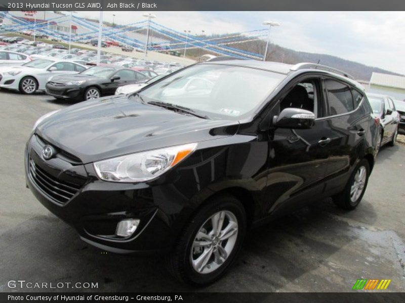 Ash Black / Black 2013 Hyundai Tucson GLS AWD