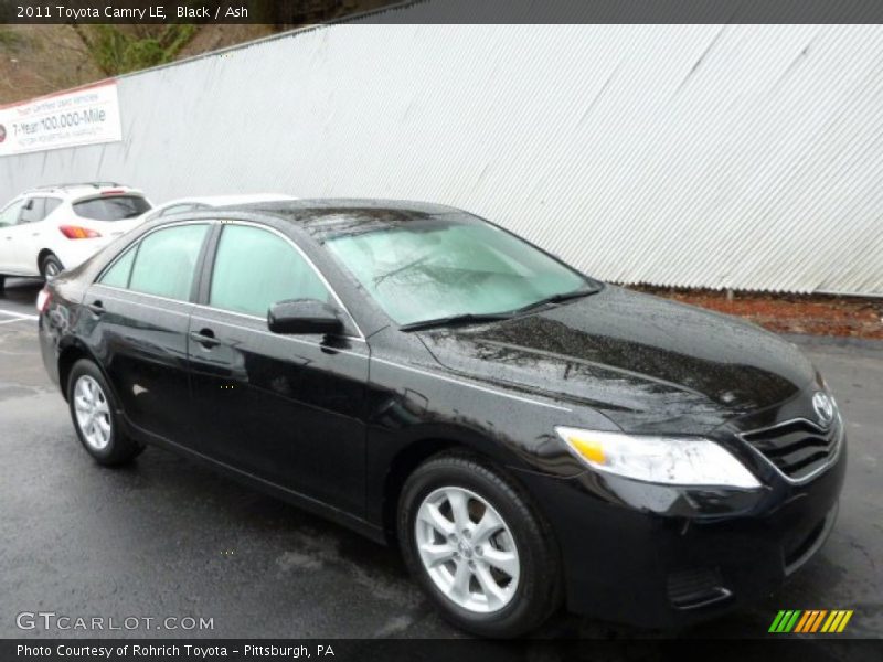 Black / Ash 2011 Toyota Camry LE