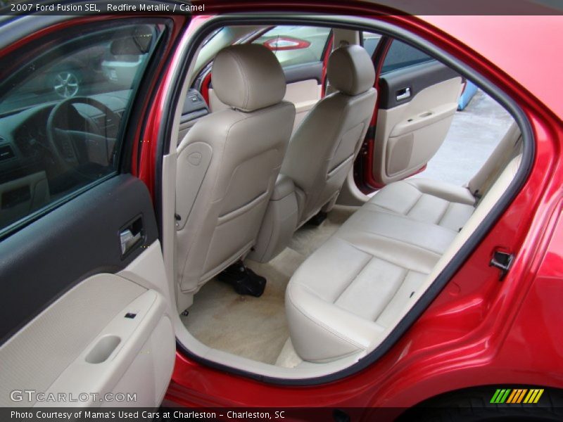 Redfire Metallic / Camel 2007 Ford Fusion SEL