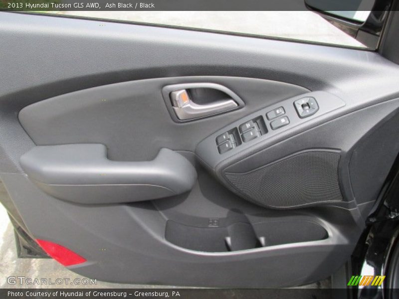 Ash Black / Black 2013 Hyundai Tucson GLS AWD