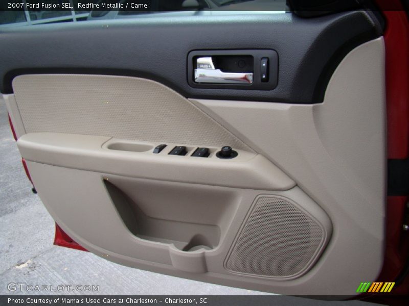 Redfire Metallic / Camel 2007 Ford Fusion SEL