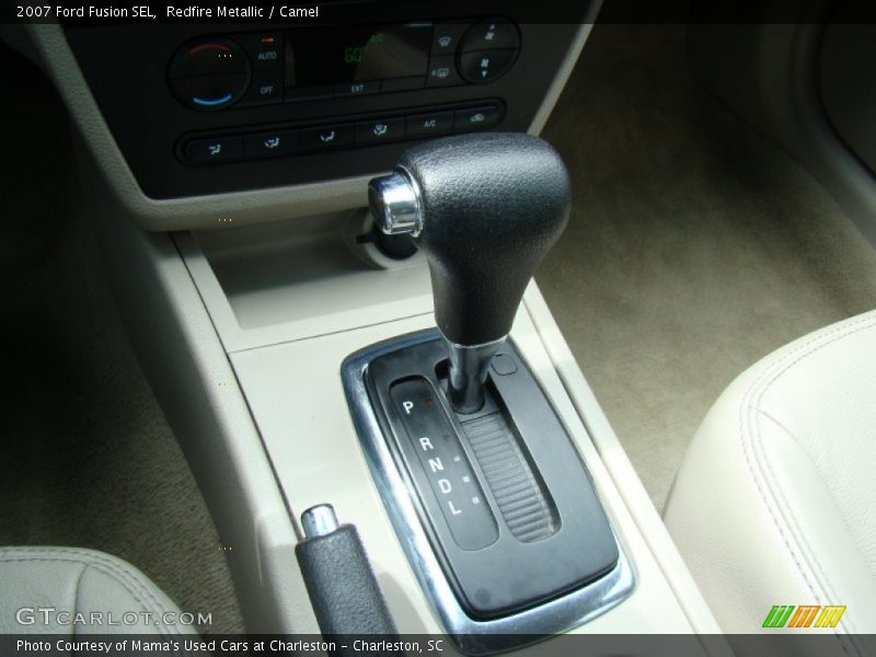 Redfire Metallic / Camel 2007 Ford Fusion SEL