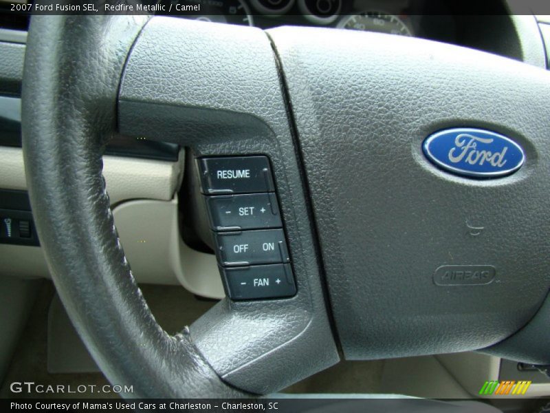 Redfire Metallic / Camel 2007 Ford Fusion SEL