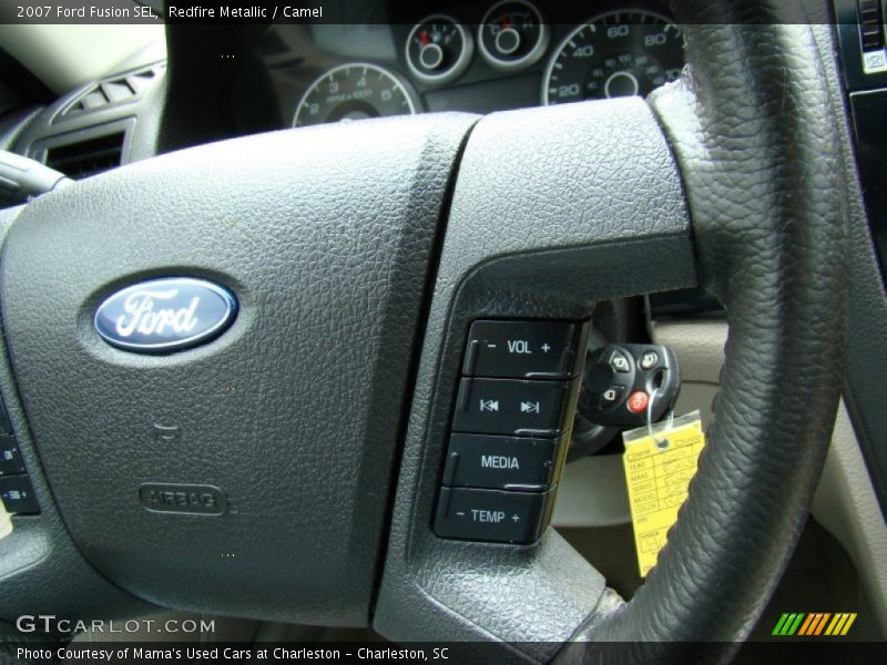 Redfire Metallic / Camel 2007 Ford Fusion SEL