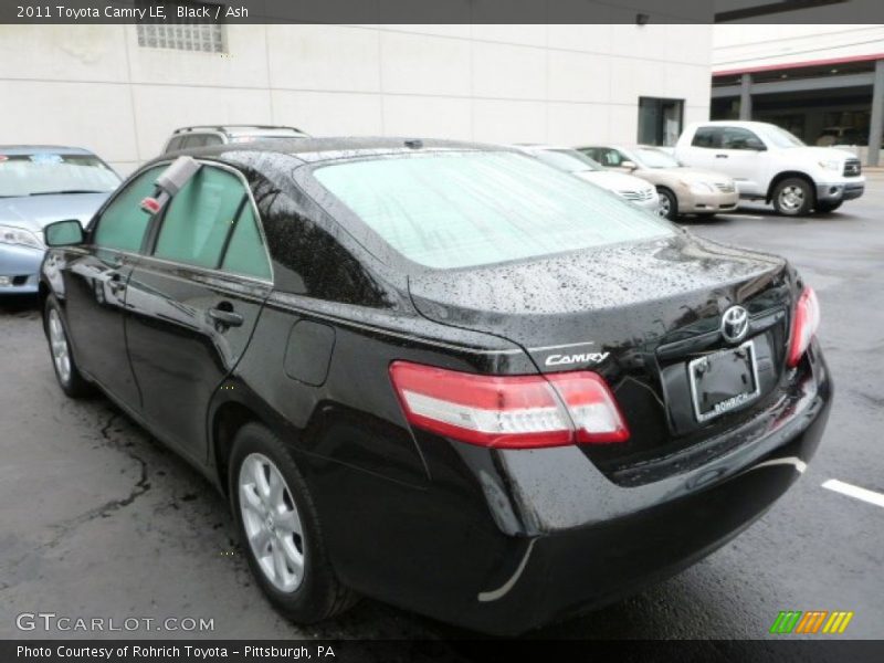 Black / Ash 2011 Toyota Camry LE