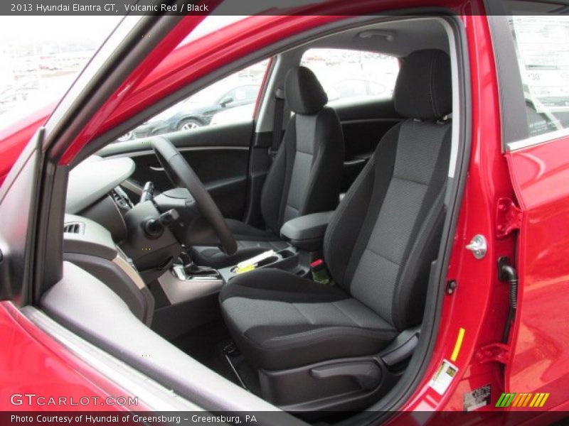 Volcanic Red / Black 2013 Hyundai Elantra GT