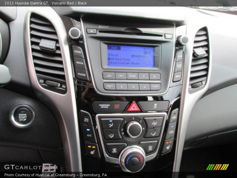 Volcanic Red / Black 2013 Hyundai Elantra GT