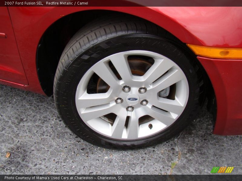 Redfire Metallic / Camel 2007 Ford Fusion SEL