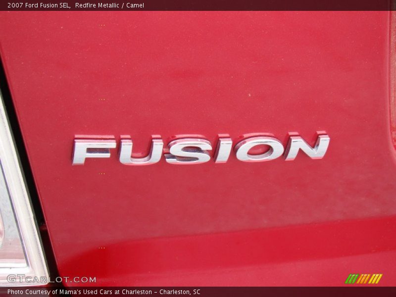 Redfire Metallic / Camel 2007 Ford Fusion SEL