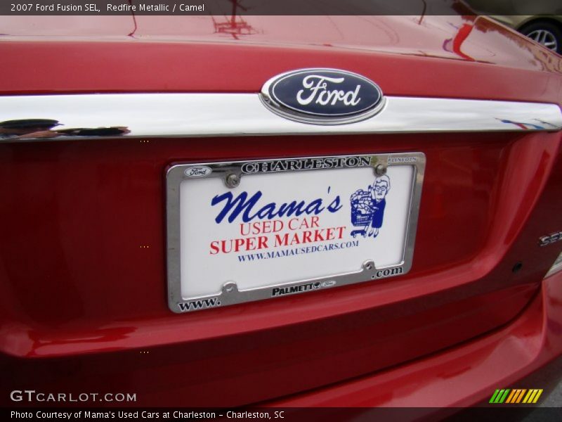 Redfire Metallic / Camel 2007 Ford Fusion SEL
