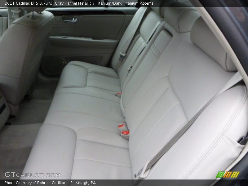 Gray Flannel Metallic / Titanium/Dark Titanium Accents 2011 Cadillac DTS Luxury