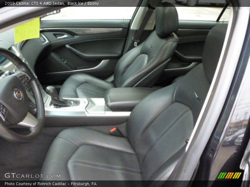 Black Ice / Ebony 2009 Cadillac CTS 4 AWD Sedan